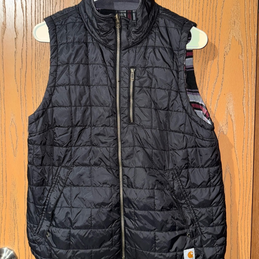 Women’s Carhartt Black Quilted Vest